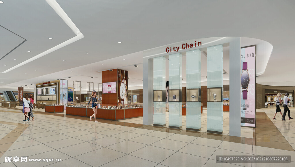 商业室内效果图