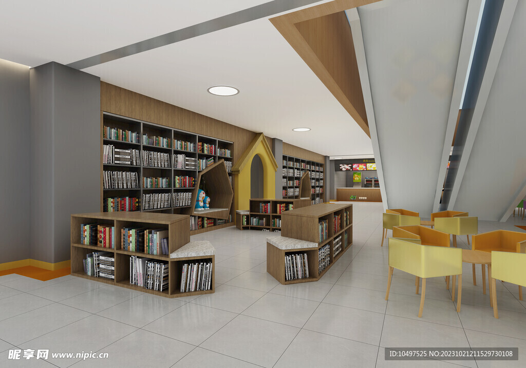 儿童发展中心室内效果图