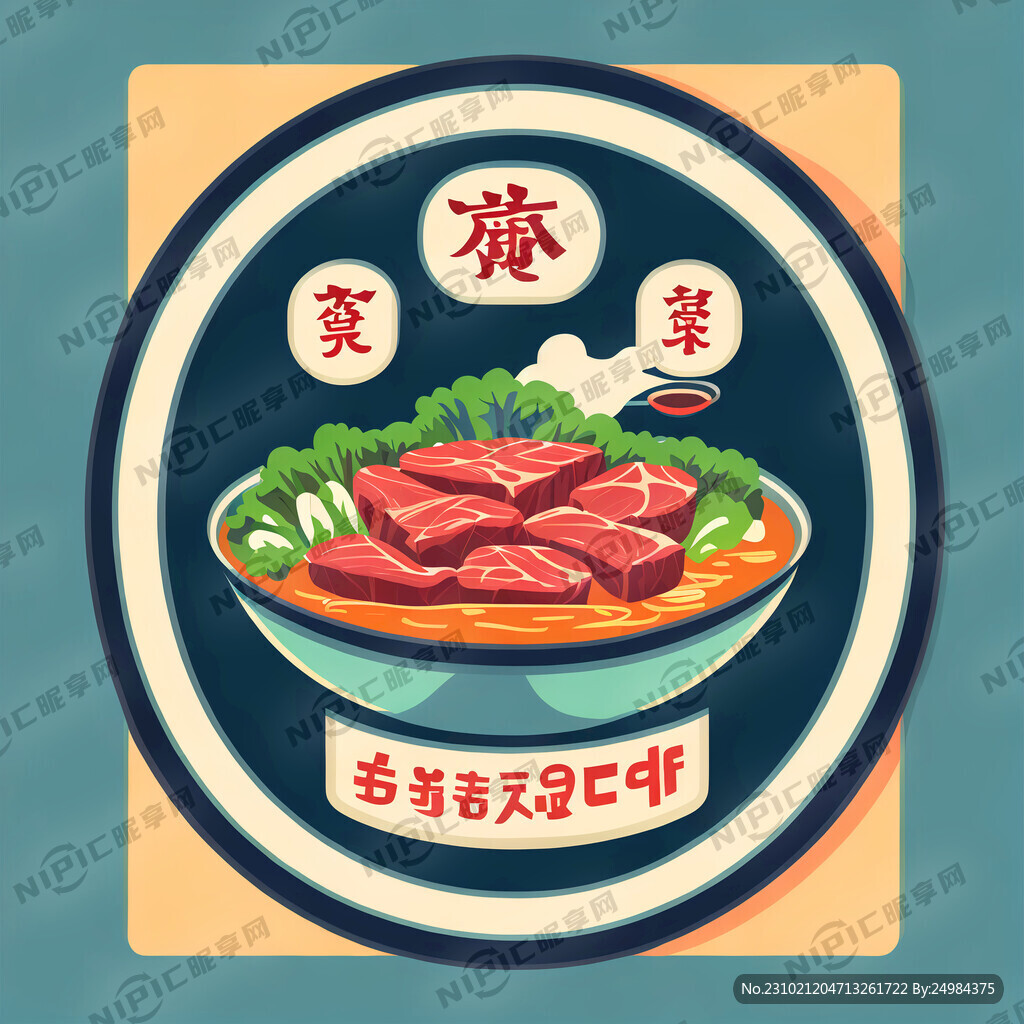 牛肉火锅商标 名字叫九牛府
