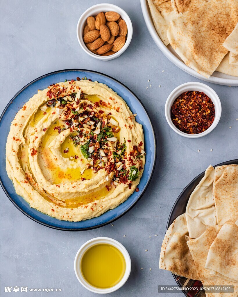 杏仁伴酱和薄饼