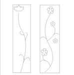 家具雕花 橱柜门雕花素材 