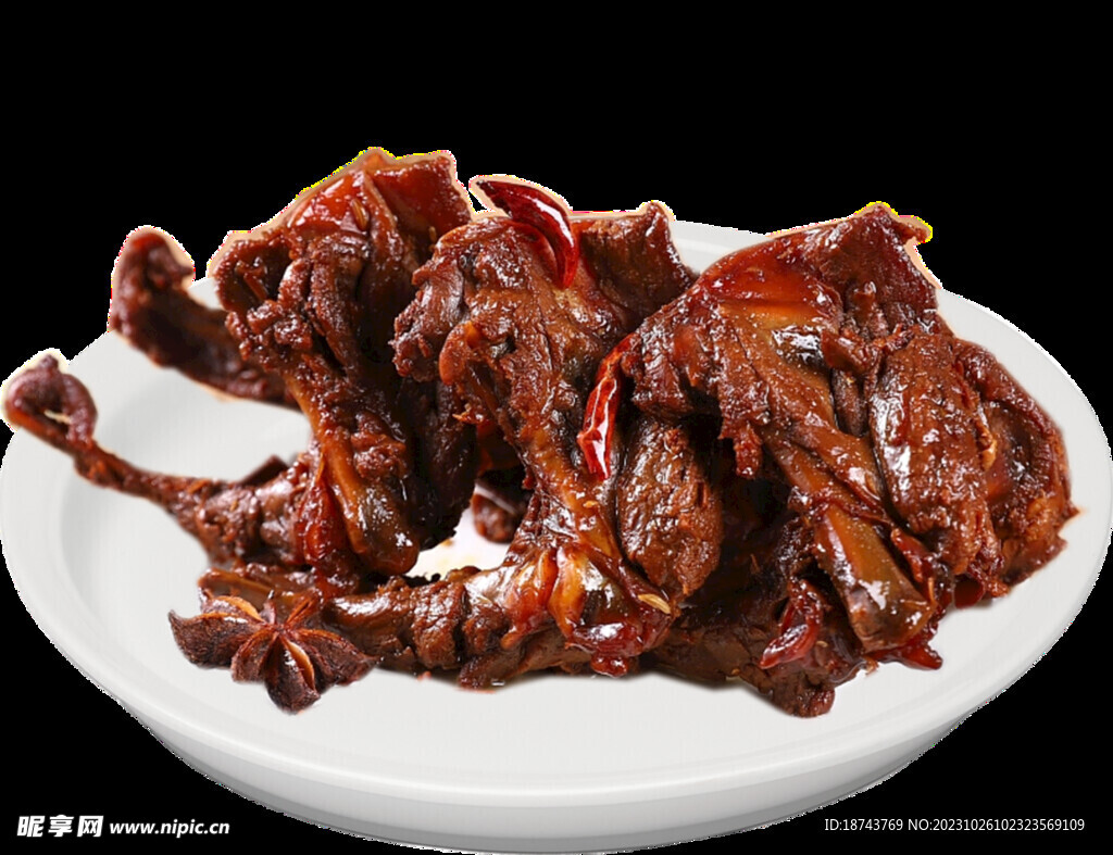 酱香鸭架 鸭骨架 鸭锁骨