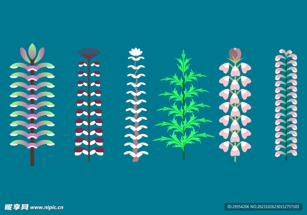 植物矢量图图片