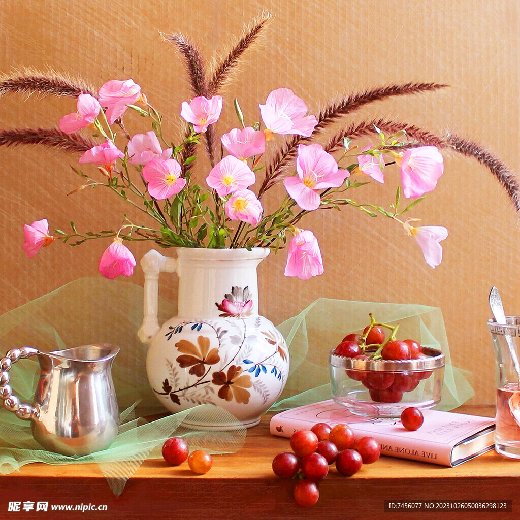 唯美花卉静物挂画装饰画