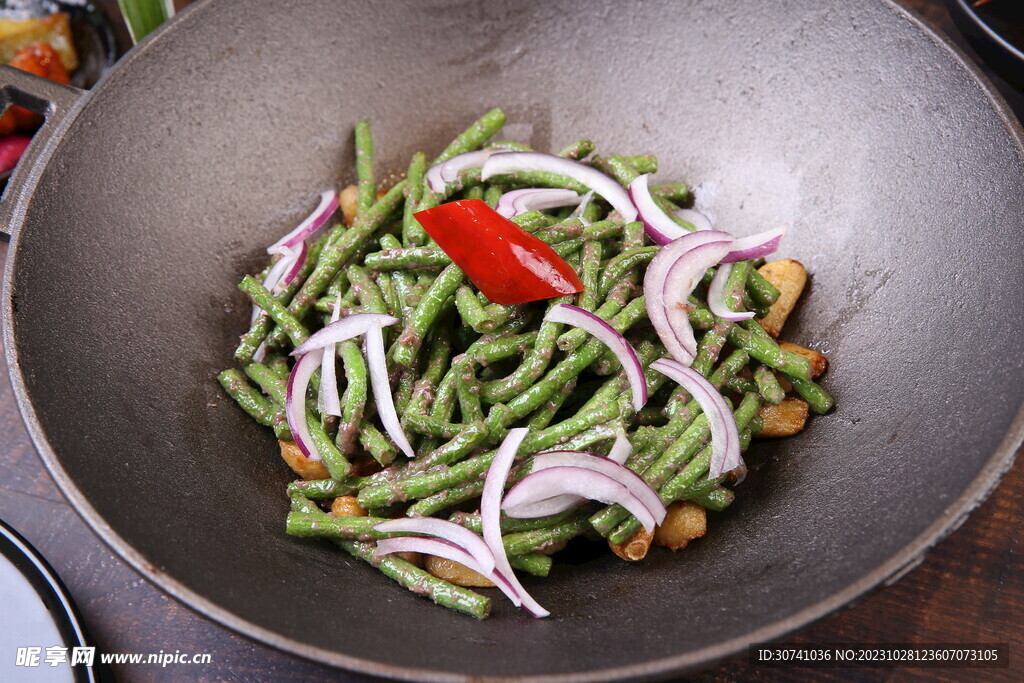 炒豆角