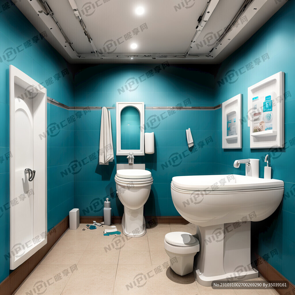 卫生洁具展厅 高档的装修 马桶