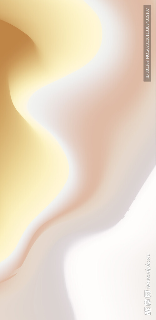 金色流体渐变背景