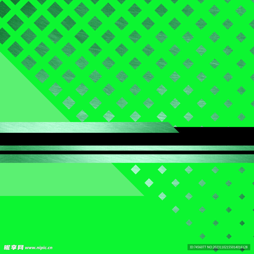 时尚线条绿色挂画装饰画