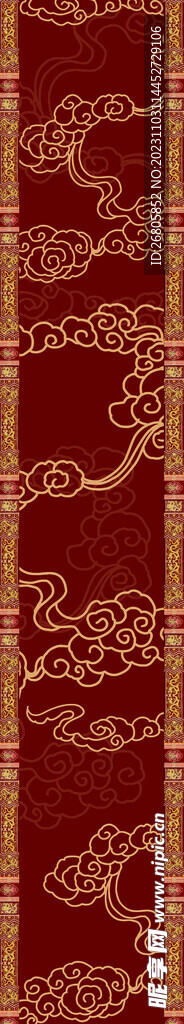 中式 祥云 T台 国潮