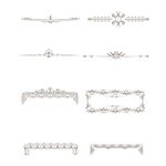 花边 素材  金色花