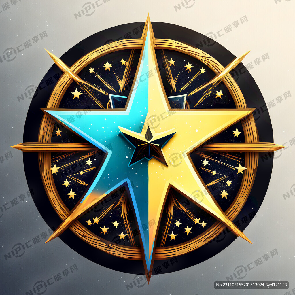 群星艺术团标志