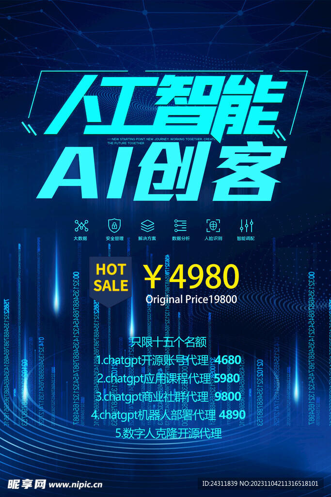 人工智能海报