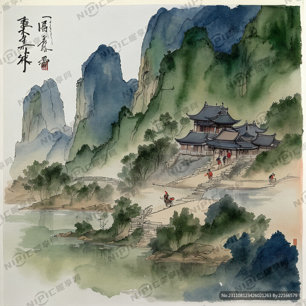 千里江山图 骑行