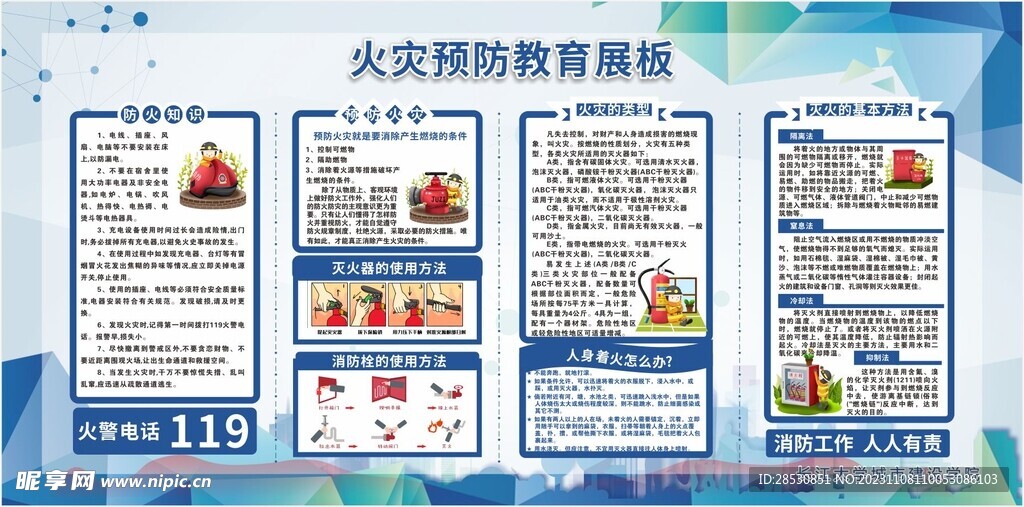消防安全防火知识宣传栏