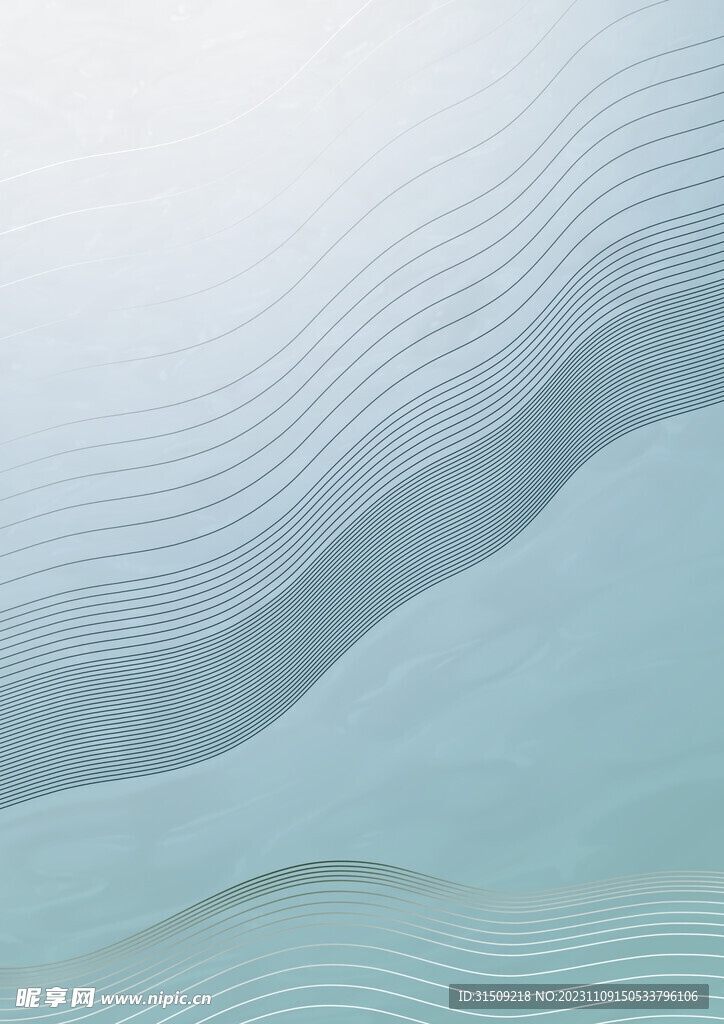 蓝绿渐变高端质感背景