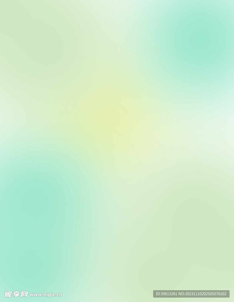 绿色渐变梦幻背景