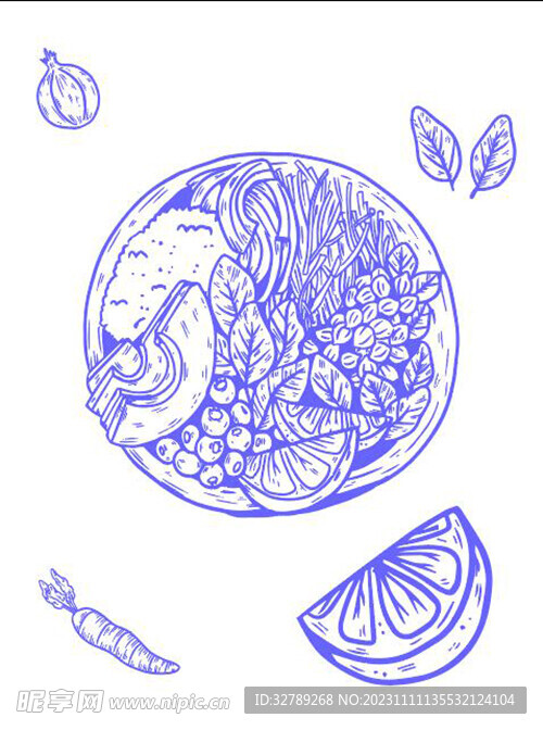 水果蔬菜 矢量图