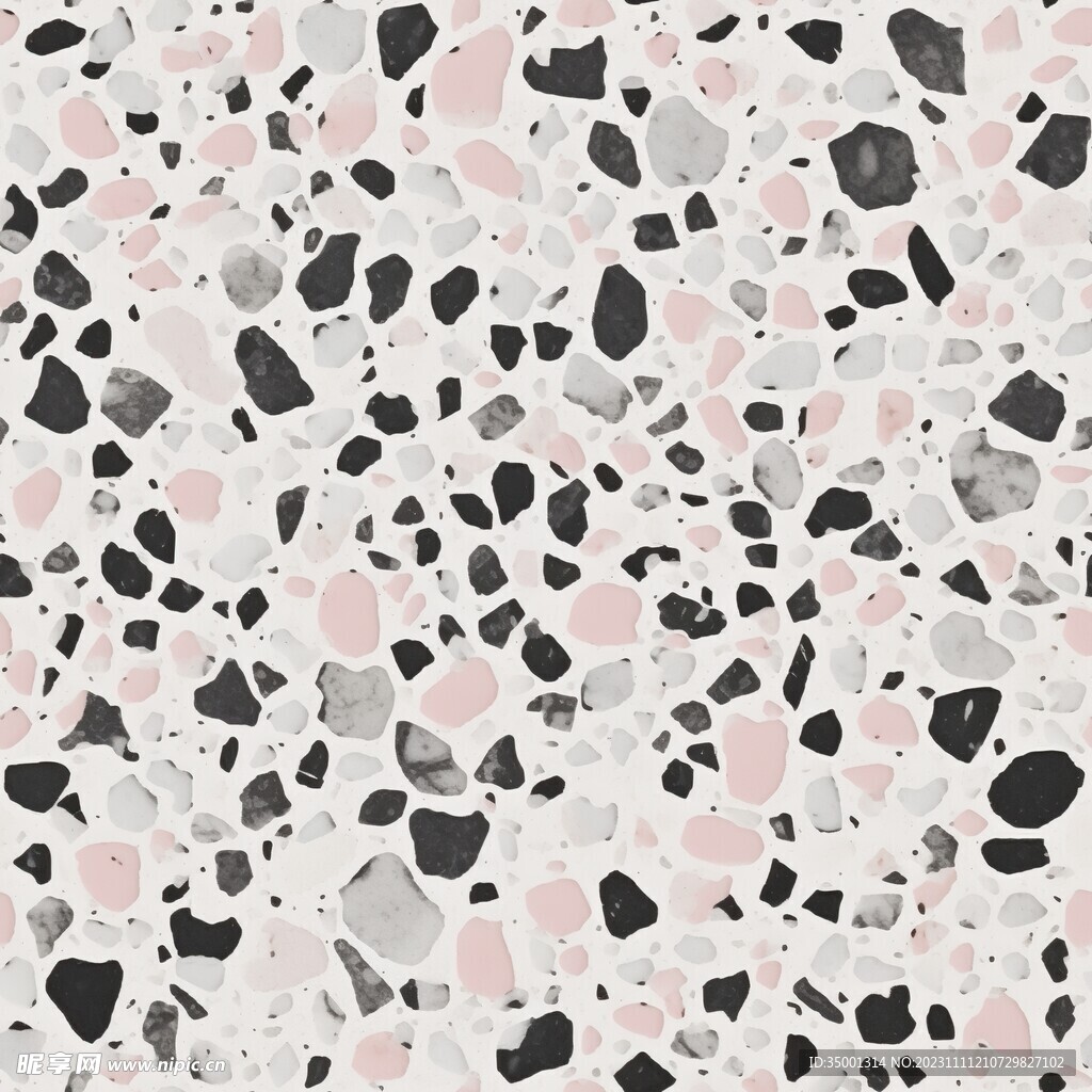 无缝水磨石地面