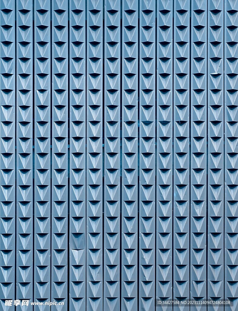 凹凸几何图形装饰墙