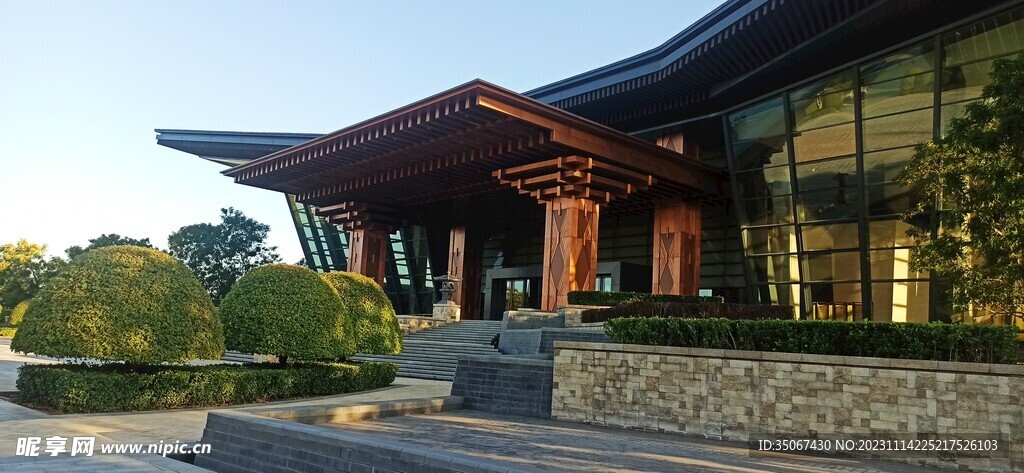 雁栖湖建筑景观