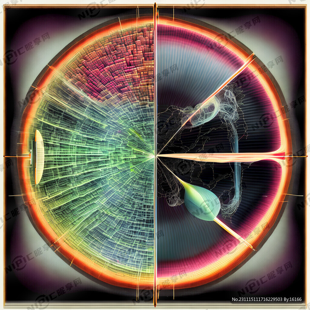 3D超细纤维横截面