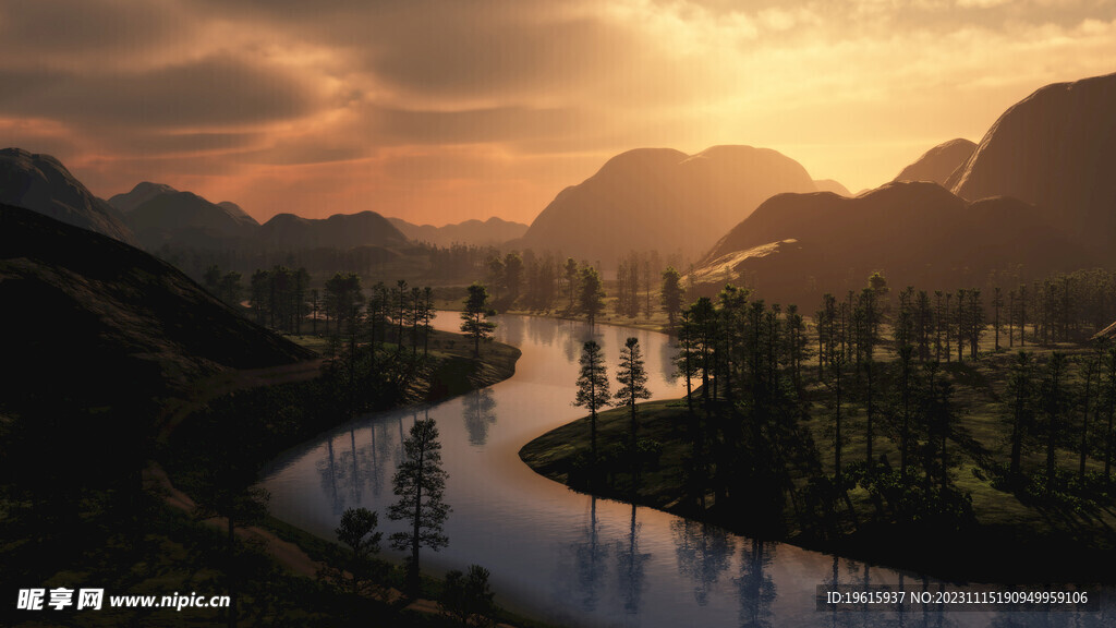 自然风光 山水风光 风景图片 