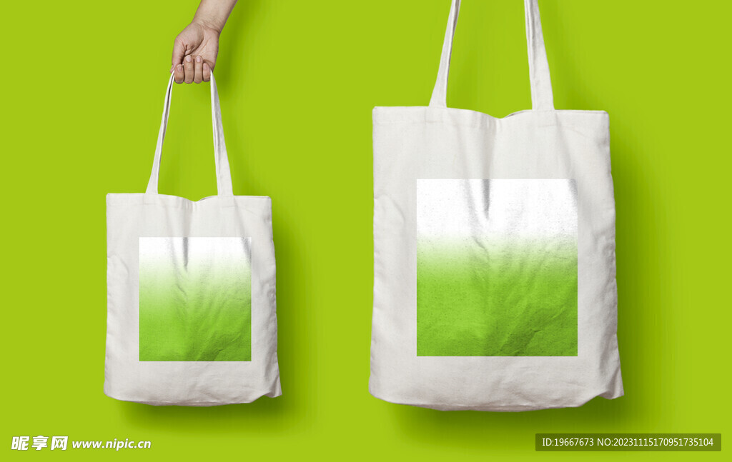 手提袋样机  