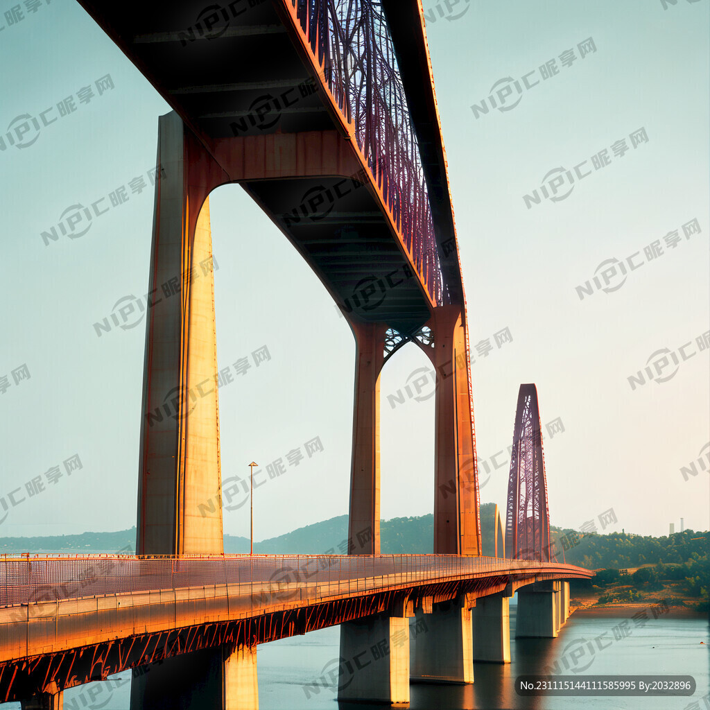 泰州大桥 摄影照片 侧面