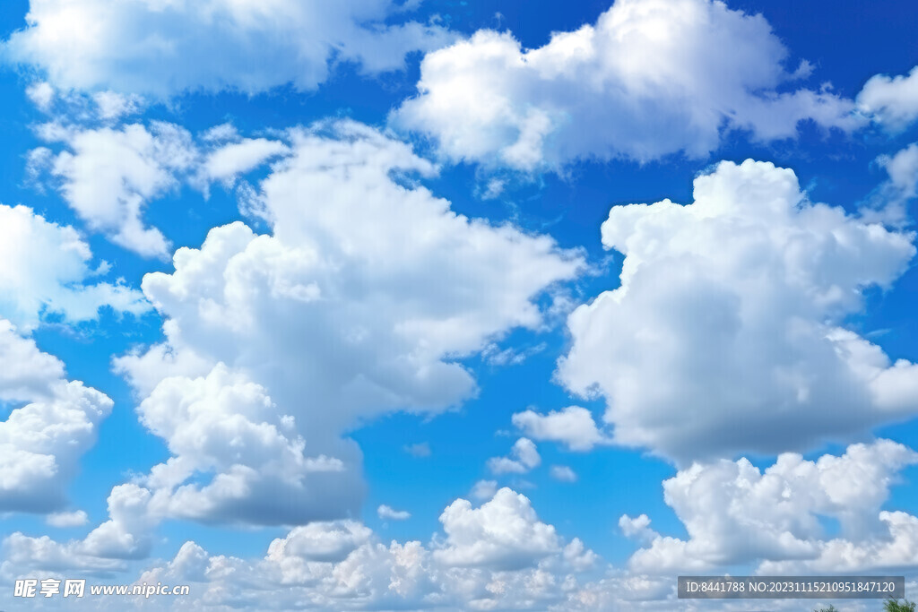 蓝天白云