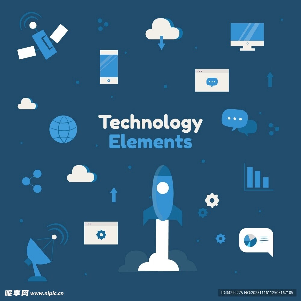 互联网科技图标