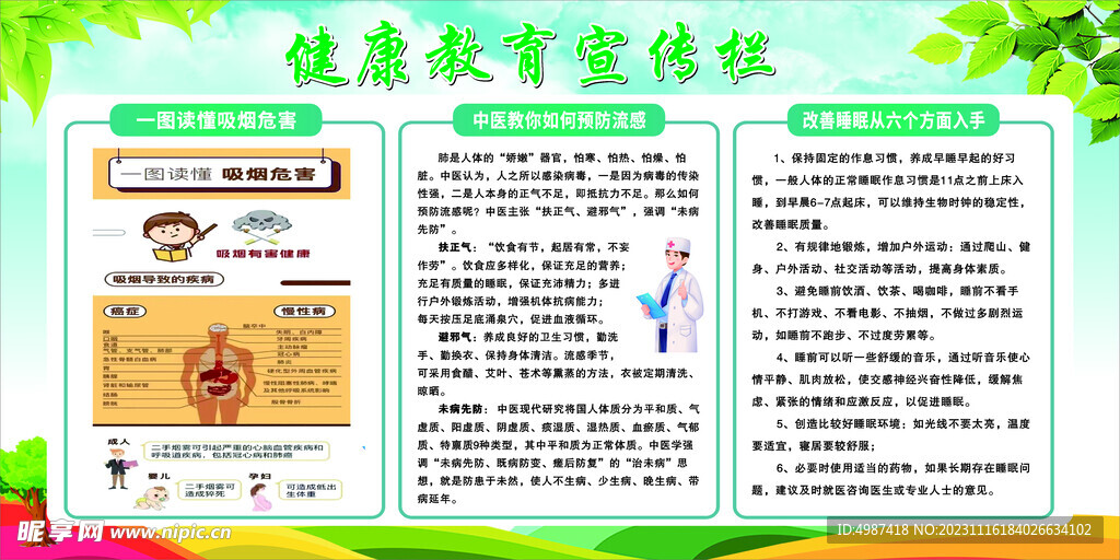 健康教育宣传栏