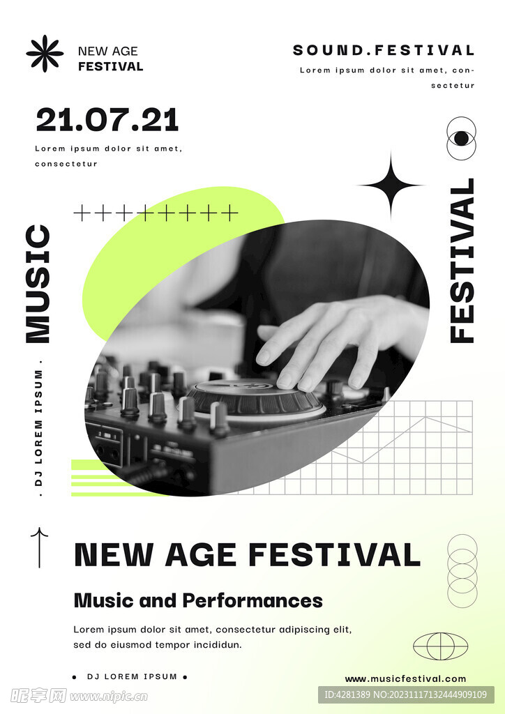 音乐节海报