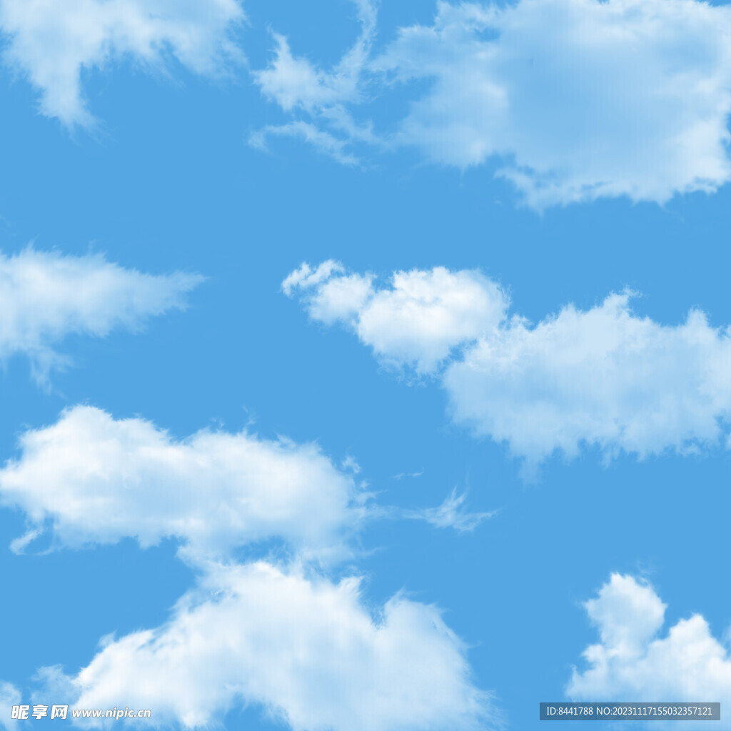蓝天白云