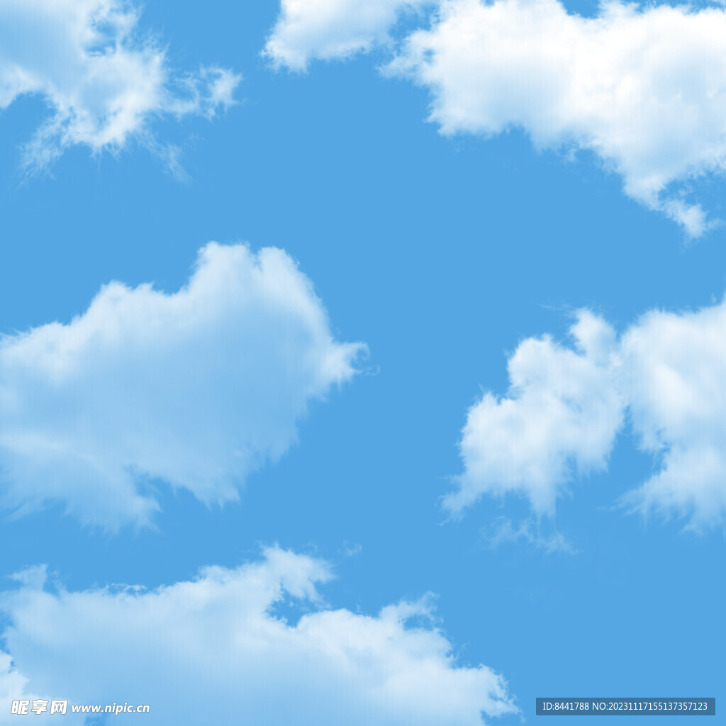 蓝天白云
