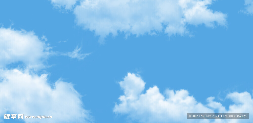 蓝天白云