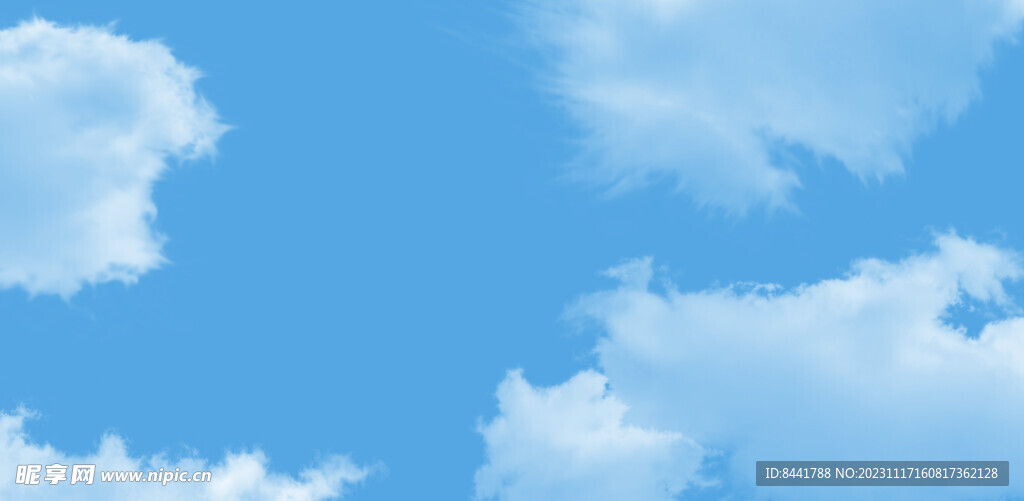 蓝天白云