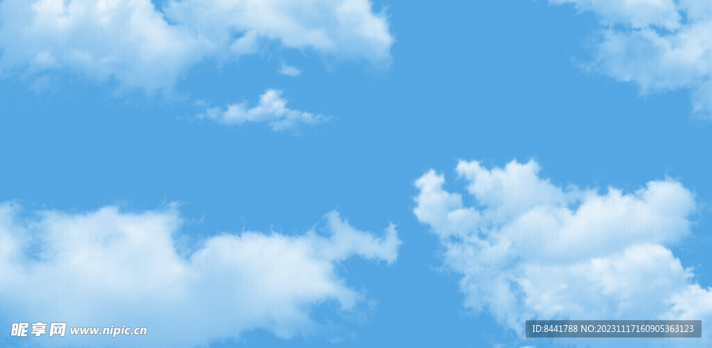 蓝天白云