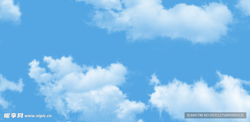 蓝天白云