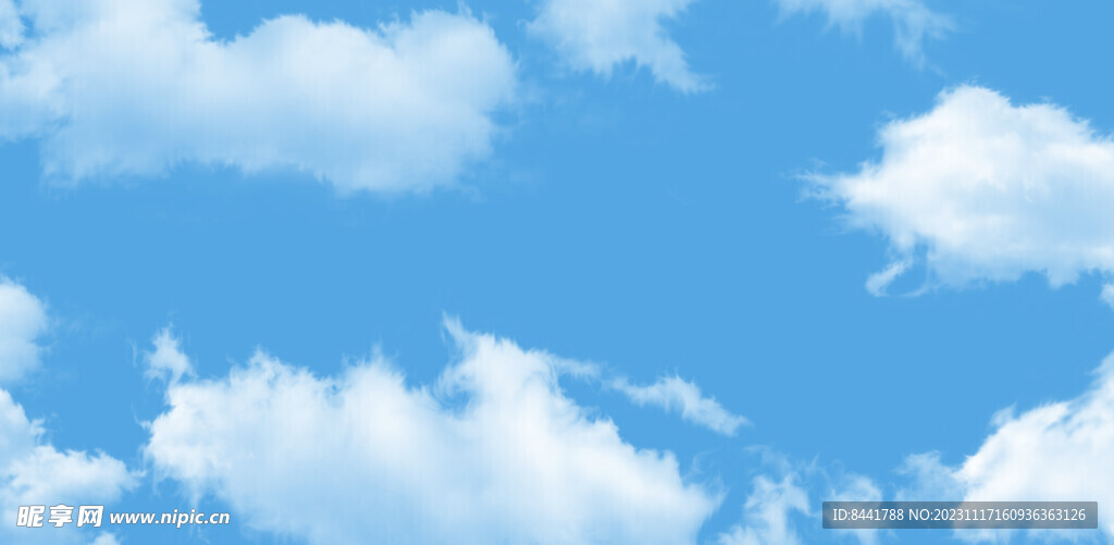 蓝天白云