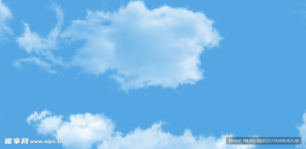 蓝天白云