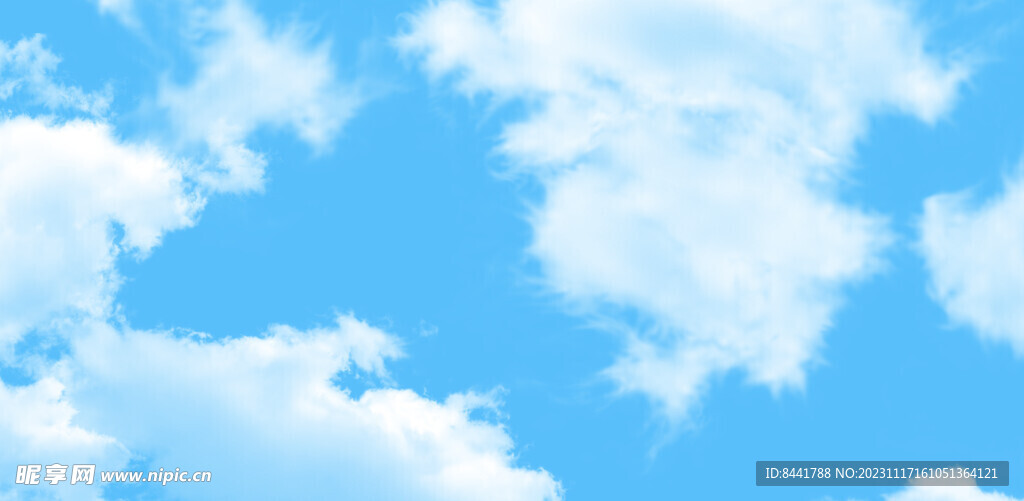 蓝天白云