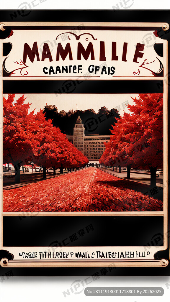 帮我做个红枫节美食广场指引牌