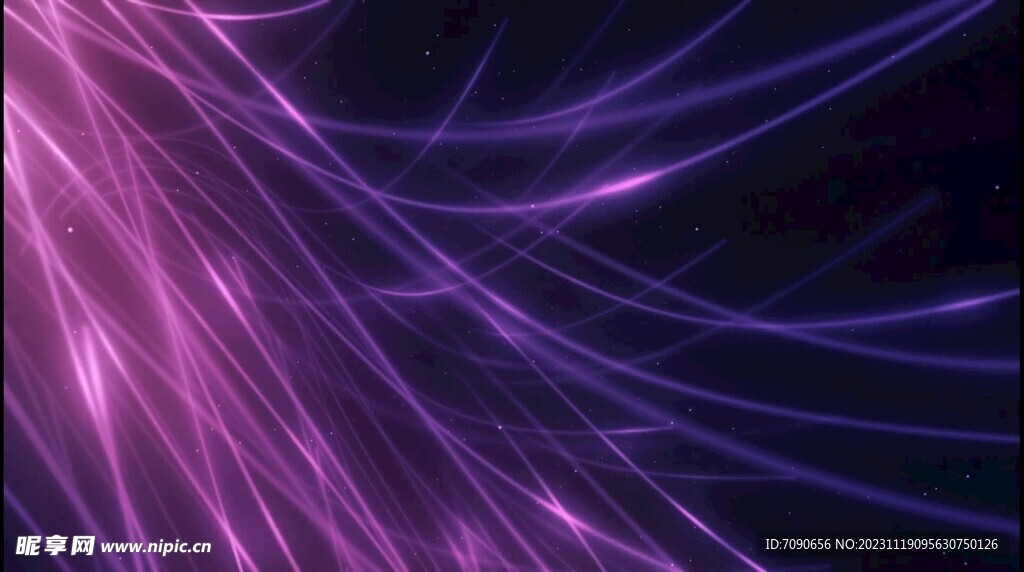 绚丽紫色线条