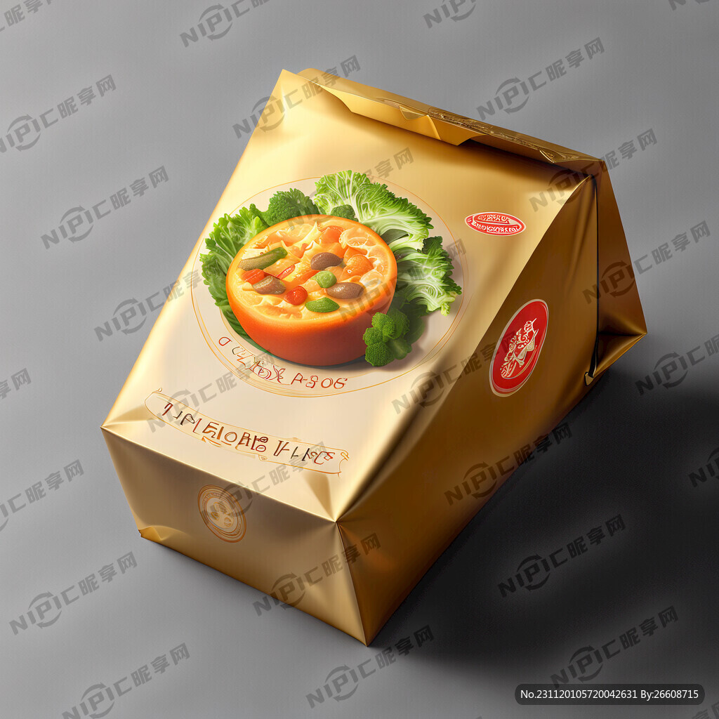 做一个喜庆的食品包装