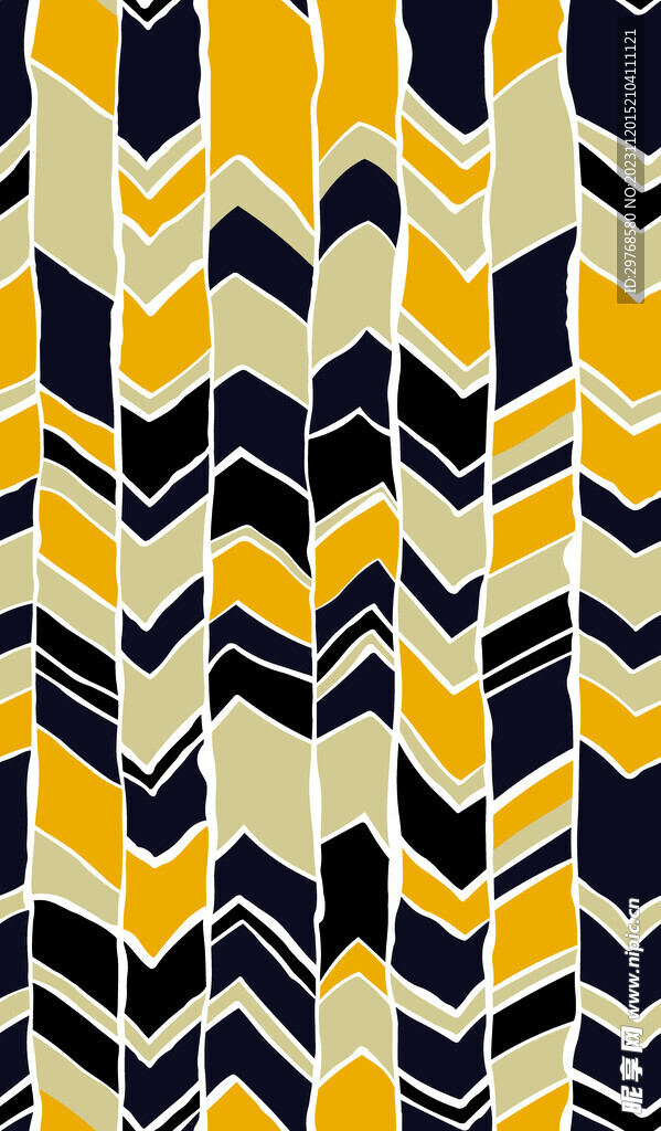 几何  数码印花