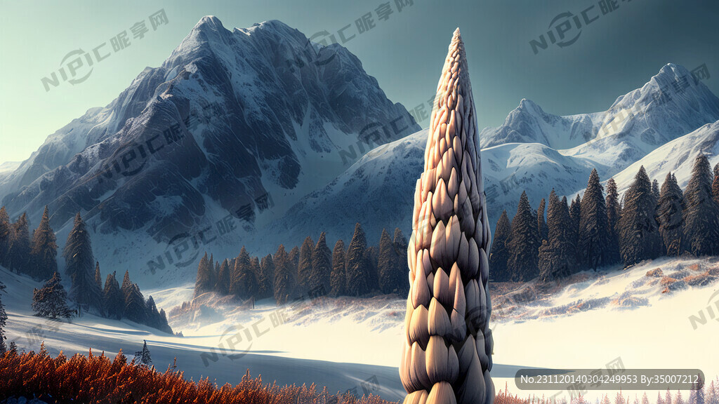 山 冬笋 当幕布 不要太花哨