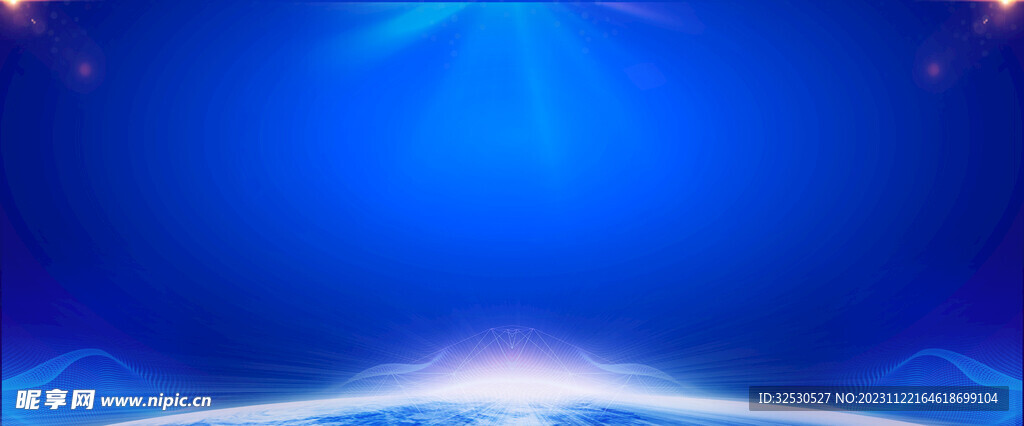 蓝色背景