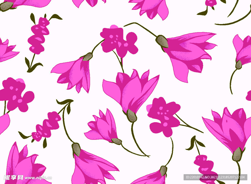 大花 小碎花  扎染  拼接花