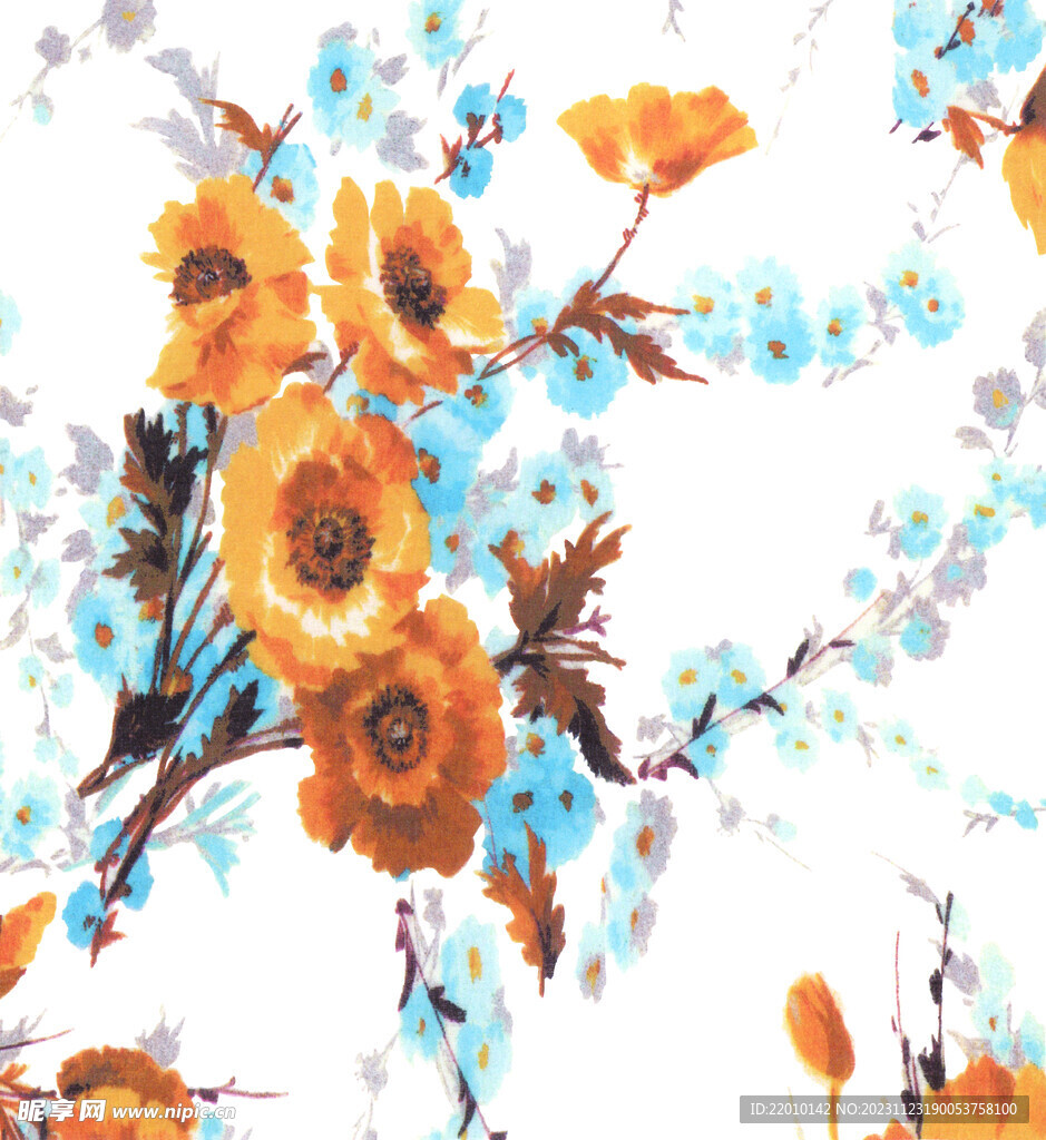 大花 小碎花  扎染  拼接花