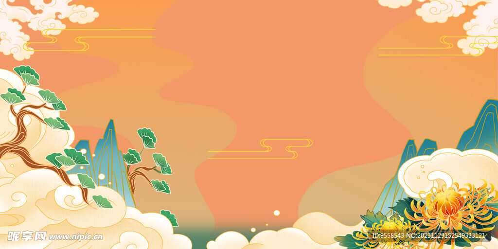 国潮 传统中国风背景